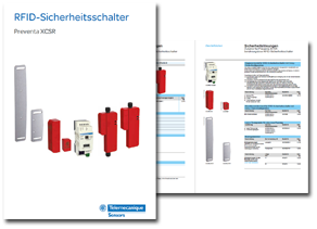 RFiD Sicherheitsschalter Katalog