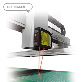Measuring laser sensors