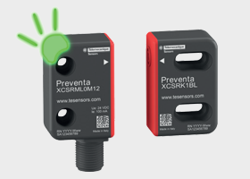 Funktion des Induktivsensors Gut sichtbare LED