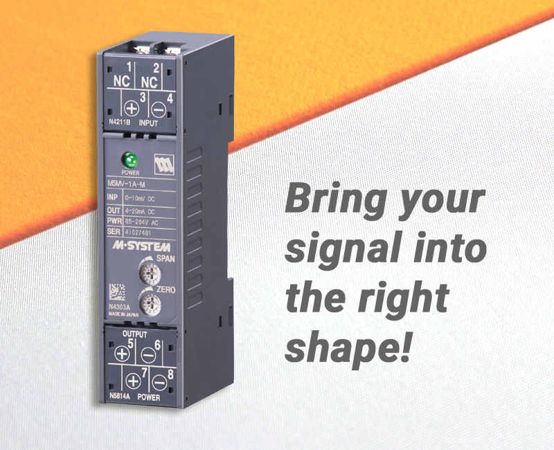 Signal Converter Signal Transmitter M-System Signal Converter Signal Transmitter M-System