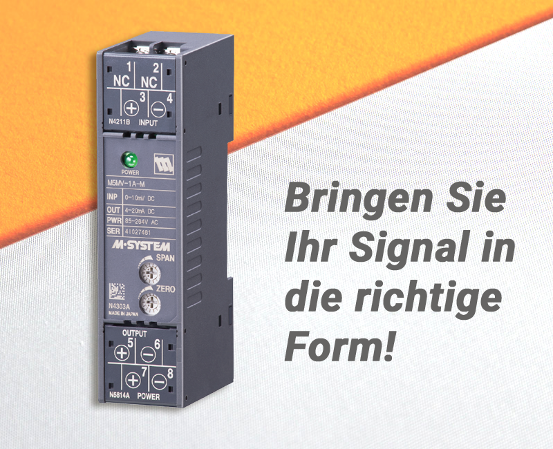 Signalumformer Signalwandler Signaltransmitter M-System