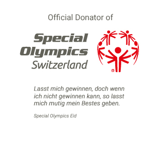 Donator of Special Olympics