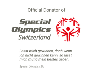 Donator of Special Olympics Donator of Special Olympics